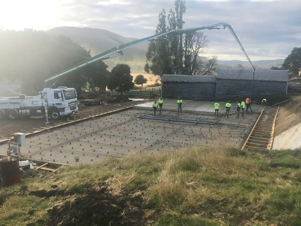 Large-Span Slab Pour